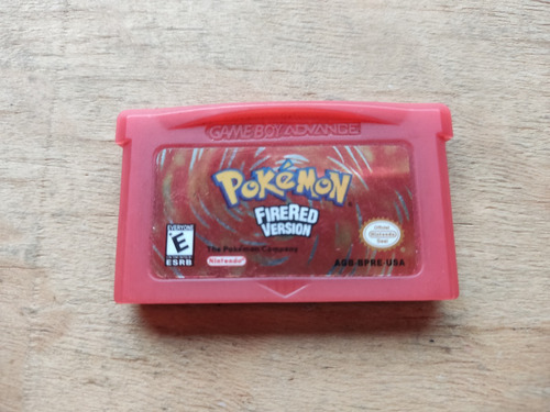 Pokemon Fire Red Version Repro Gba