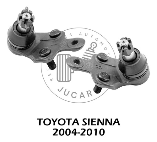Par De Rotula Inferior Toyota Sienna 2004-2010