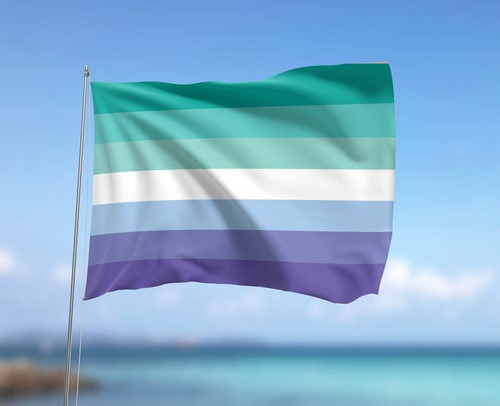 Bandeira Gay Azul Lgbt