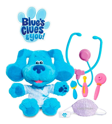 Imagen 4 de 7 de Pistas De Blue Y Tu Peluche Chequeo Medico Frases Luz Sonido