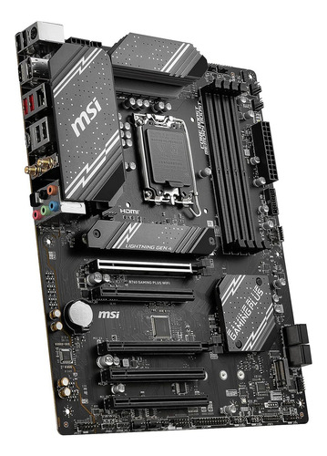 Tarjeta Madre Msi Atx B760 Gaming Plus Wifi 1700 B760 Ddr5