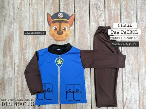 Disfraz Chase Patrulla Canina Paw Patrol - 2-3 Años - Disfraces
