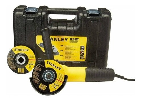 Pulidora 4.1/2 1050w Stanley + Estuche Plastico Sgs1045k-b3