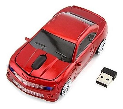 Usbkingdom 2.4ghz Cool 3d Sport Car Ratón Inalámbrico En For