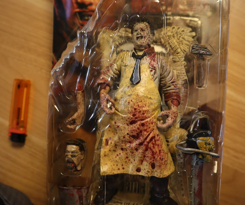 Leatherface 1998 Movie Maniacs Mcfarlane Texas Chainsaw (Usado)