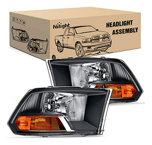 Conjunto De Faros Nilight Para Dodge Ram 1500 2500 3500