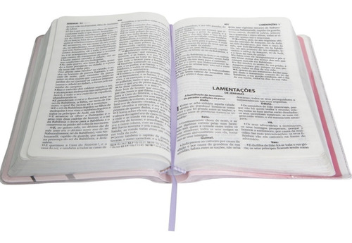 Bíblia Sagrada Harpa Cristã Letra Grande Com Notas E Referências Acompanha Capa Transparente Protetora