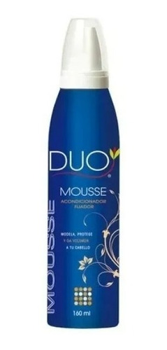  Pack De 3 Mousse  Acondicionador Fijador Duo 160ml.