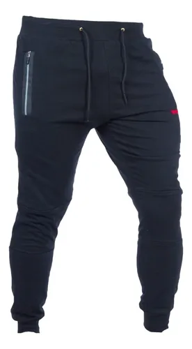 Pants Deportivo Hombre Jogger Slim Fit Zip Fugitive Trend – Fugitive Trend