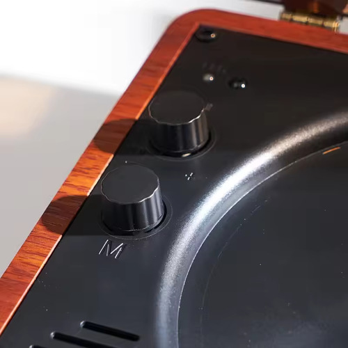 Reproductor Bluetooth De Discos Retro Cd Audio 2000mah