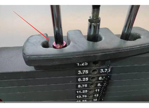 Adaptador De Pila De Pesas Para Gimnasio Comercial, Soporte