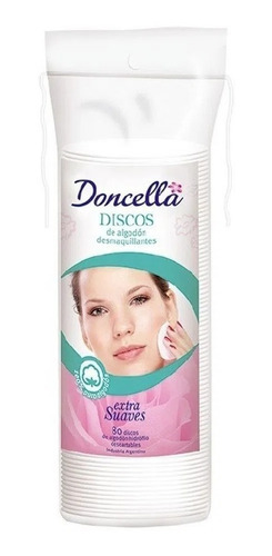 Doncella Discos De Algodon X 80un Descartables