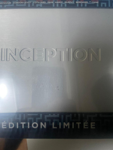 Inception A Origem Edição Limitada Maleta Bluray (Usado)