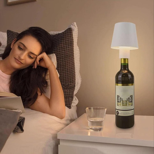 Lámpara Led Para Botella De Vino,lámpara Botella Inalámbrica