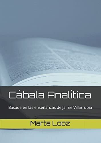 Libro Cábala Analítica Basada Enseñanzas Jaime Vi