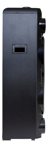 Combo Torre Polyvox Xt2212t 2500w + Microfone Com Fio