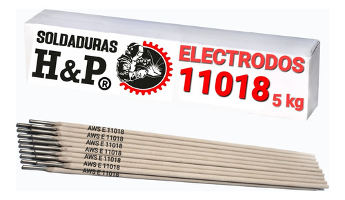 Electrodo Aws 11018 X 1/8 X 5 Kg. Soldadura Especial 11018