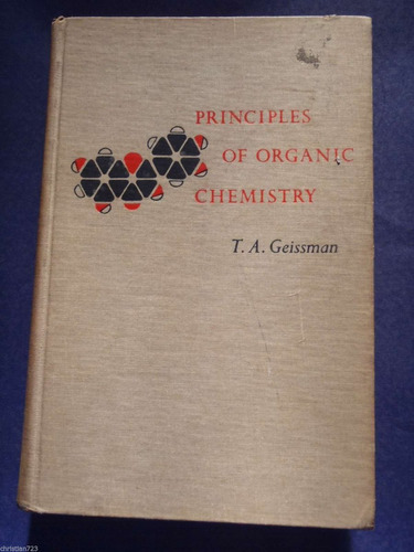 1962 Principles Organic Chemistry  Geissman Hydroxyl Quimica