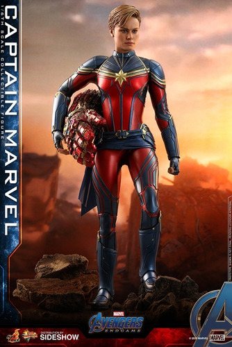 Captain Marvel Avengers Endgame Sixth Scale Figure Hot Toys