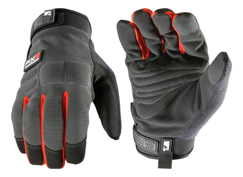 Wells Lamont Fx3 - Guantes De Invierno De Palma De Cuero Sin