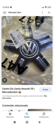 4 Centros De Llantas Vw Amarok V6