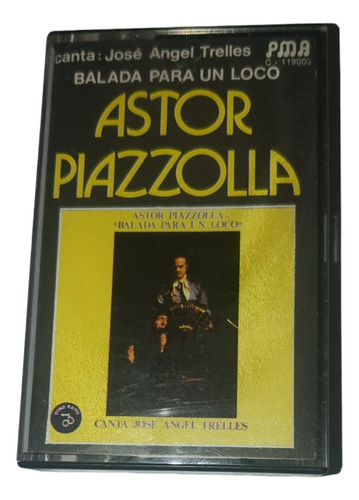 Cassette Astor Piazzolla Balada Para Un Loco Supercultura 