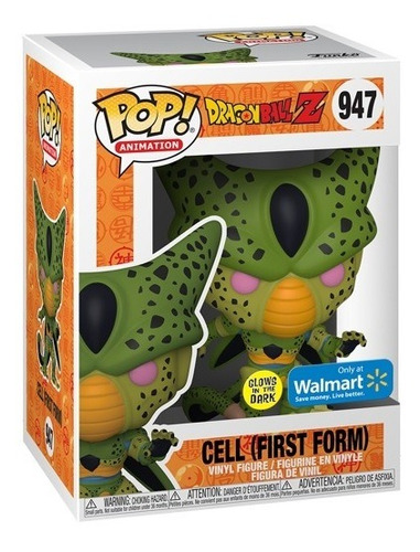 Imagen 1 de 4 de Cell (first Form) (glow) - Walmart Exclusive Funko Pop