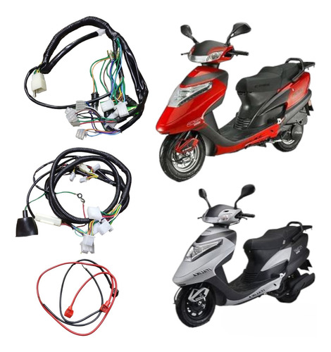 Arnes Principal Completo Cs125 Xs125 Motoneta