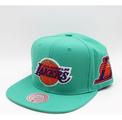  Gorra Mitchell & Ness Desert Lakers Green Snapback