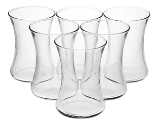 Set De Tazas / Vasos Para Te Turco X 6 Piezas Miss