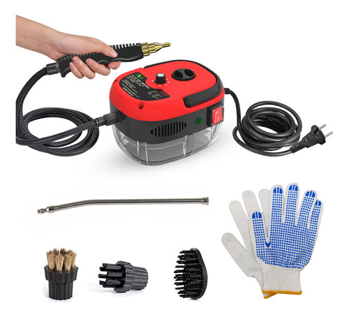 Limpiador A Vapor Portátil De 2500 W De Alta Potencia, 6 Vel
