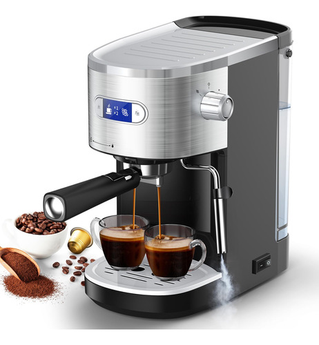 Joy Pebble Maquina De Cafe Expreso, Cafetera Profesional De