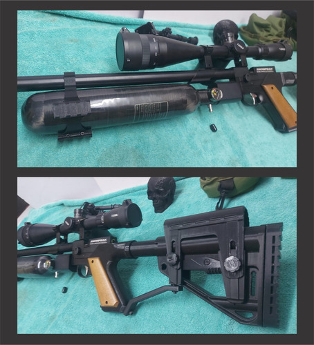 Pp750 5.5 Artemis Preparada Nova Carabina Pistola Custom Rtx