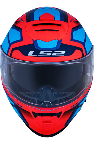 Capacete Ls2 Storm Ff800 Faster Óculos Interno Casco Kpa