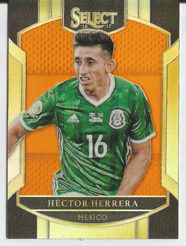 2016 Panini Select Terrace Orange Héctor Herrera Mexico /75