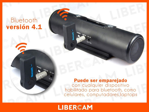 Imagen 7 de 10 de Receptor Bluetooth Usb Auto Microfono Manos Libres Estereo