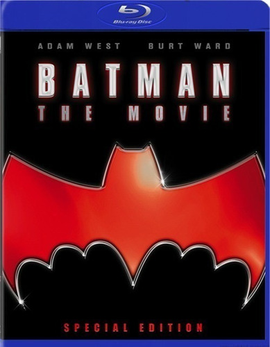 Blu Ray Batman The Movie A West Original Dc 