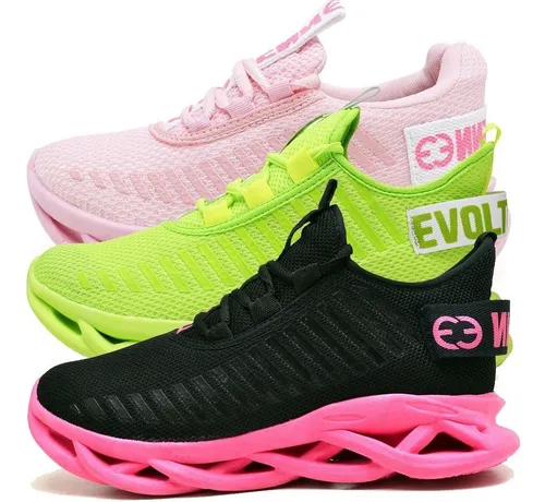 Tenis esportivo feminino sem cheap cadarço