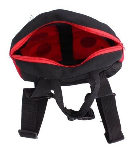 Mochila Arnés Correa Seguridad Cuidado Bebé Niño Color Rojo