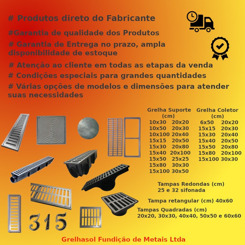 Imagem 5 de 5 de Ralo Linear Piscina Banheiro Grelha Alumínio C/ Coletor 6x50