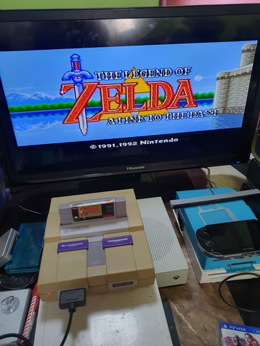 The Legend Of Zelda A Link To The Past Snes +manual Original (Reacondicionado)