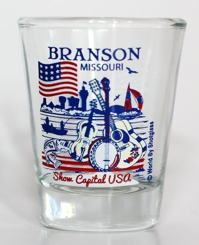 Branson Missouri Gran Coleccion Ciudad Americana Vaso