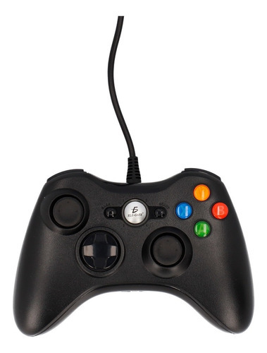 Control Compatible Xbox 360 Game Pad Alambrico Genérico /e Color Negro