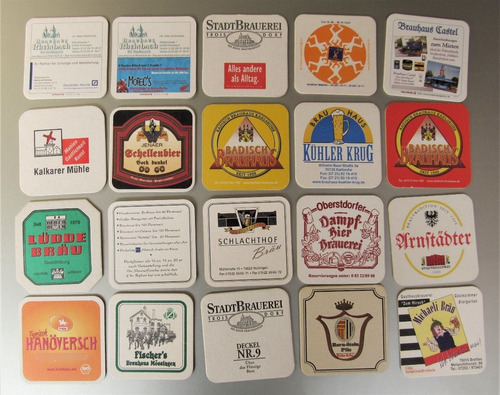 Colección 20 Posavasos Alemania Cerveza (c85) L11