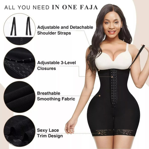 Fajas Colombianas Body Moldeador Control Levantador GlĂșteos