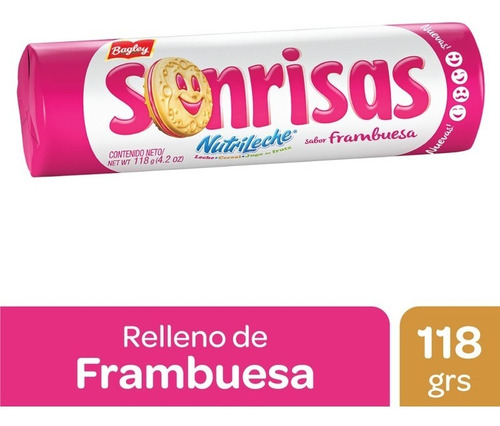 Sonrisas Frambuesa X118 Gramos