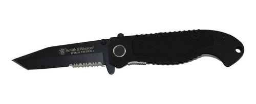 Cuchillo Plegable Smith & Wesson Negro