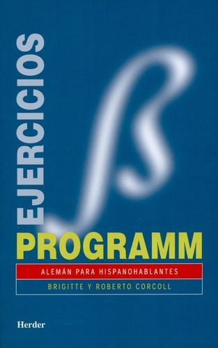 Libro Programm Ejercicios. Alemán Para Hispanohablantes