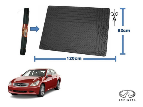 Tapete Cajuela Universal Ligero Infiniti G35 2008 A 2012