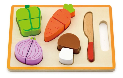 Tabla Con Verduras Juego Cocina Niños Y Niñas